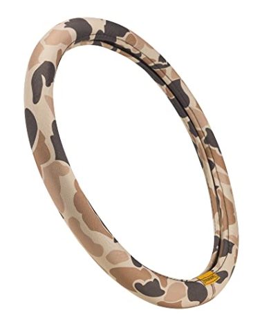 Browning Steering Wheel Covers for Car, Truck, and SUV, Durable Steering Wheel Cover Protection, Arms Co. (Tan Duck Camo)