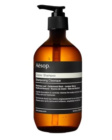 Aesop Classic Shampoo | Gentle Formulation | Leaves Hair Shiny, Soft, Freshened | Rosemary Leaf, Cedarwood Bark, Juniper Berry | 16.9 oz / 500mL