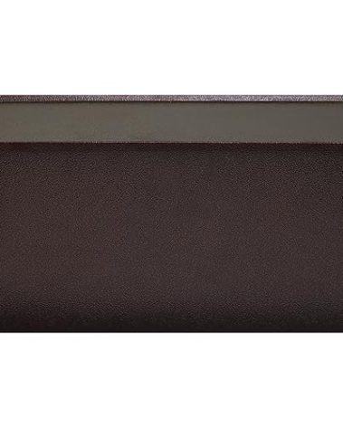 Dalmbox Wall-Mount Mailbox Large Mailbox for Post Rust-Proof Galvanized Steel Box for Outside or Townhouse Horizontal Style, Bronze, 15.7” x 4.3” x 9.4”