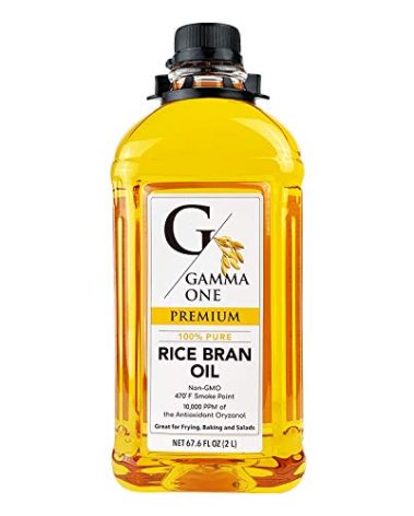 Gamma One 100% Pure Rice Bran Oil, 67.6 Ounce