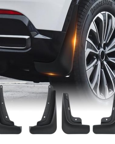 Sunsdrew for 2024 2025 2026 Buick Envision S Mud Flpas Splash Guards Accessories,All Weather Guard Envision S Mudguards,No-Drill Front&Rear 4PCS 2026 Envision Mudflaps Set with Hardware