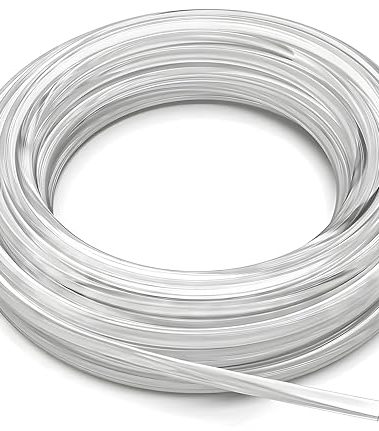 Lumpro 3/16'' Vinyl Sling Chair Spline Solid Awning Cord Replacement for Patio Fabric Chaise Lounge Outdoor Sling Chair Lawn Garden Pool Furniture Repair (25 Ft)