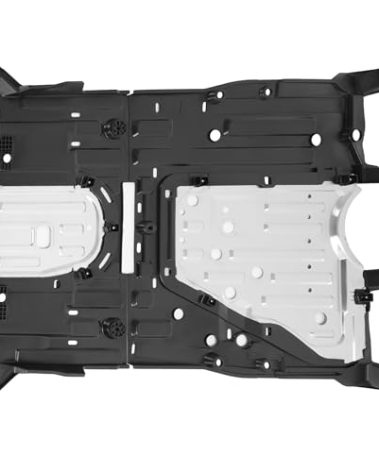 BALOCEO Engine Splash Shield Plate Compatible with 2013-2015 Honda Civic Replacement for 74110TR3A20 Front Lower Silvery Aluminium Center Engine Cover Undercar Shield Guard Assembly