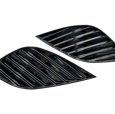 For Toyota Camry Fog Light Cover Glossy black Front Bumper Left and Right Insert Bezel trim 2018 2019 2020 SE XSE