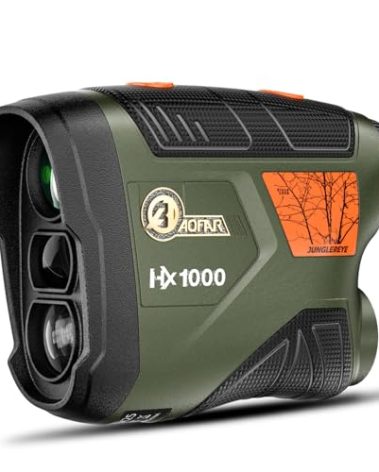 AOFAR HX1000 Range Finder for Hunting Archery, 1000 Yards with Angle and Horizontal Distance, Shooting Rangefinder for Rifle. Range, Scan, Speed Mode for Hunter. Waterproof