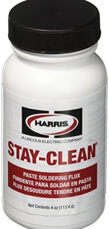 HARRIS SCPF4 Stay Clean Paste Soldering Flux, 4 oz. Jar