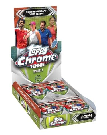 2024 Topps Chrome Hobby Tennis Box