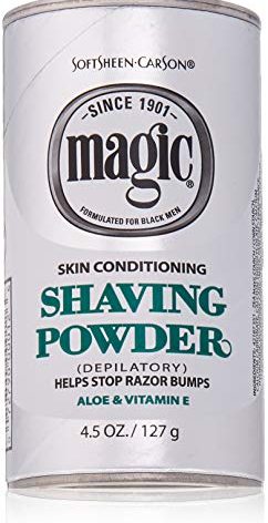 Magic Platinum Shaving Powder 4.5oz. Skin Conditioning (6 Pack)