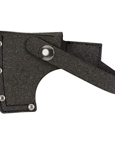 Fiskars Recycled Leather Hatchet Sheath - Premium Water-Resistant Blade Cover - Sharp Blades & Durable Blade Cover - Eco-Friendly Italian Leather with Secure Snap Closure