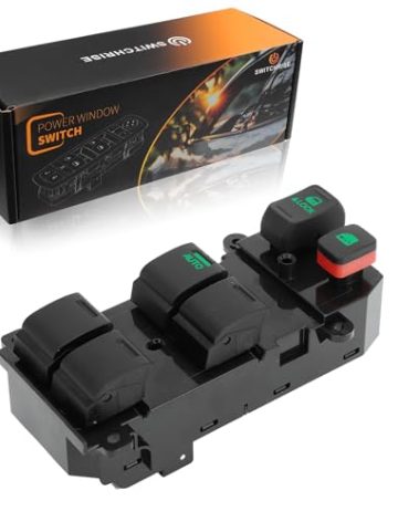 SWITCHRISE Power Window Switch for Honda Fit 2009-2014 Window Control Switch No.35750TK6A01 Front Left Driver Side