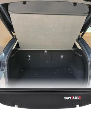 Drytuns Cargo Cover for Mazda CX5 2017-2026, Retractable Trunk Cover Anti-Peeping Privacy Shade for 2025 2026 Mazda CX5