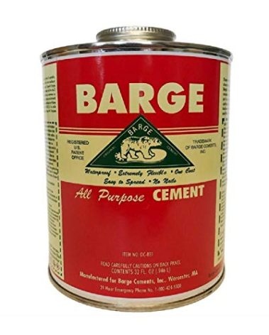 Barge All-Purpose Cement Rubber Leather Shoe Waterproof Glue 1 Qt (O.946 L) (32 Ounces)