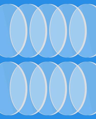 Copkim 14 mm 10 Pcs Replacement Laser Lens Compatible with D1, D1 Pro, M1 Series Laser Engraver Coated Mineral Crystal Lens Compatible with 10w 20w Diode Module