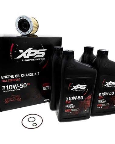 Can-Am 4T 10W-50 Synthetic Oil Change Kit for Rotax 900 ACE engine 779261