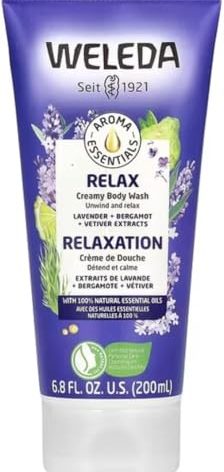 Weleda Aroma Essentials Relax Creamy Body Wash, Parabens Free, 6.8 Fluid Ounce (Pack of 1)