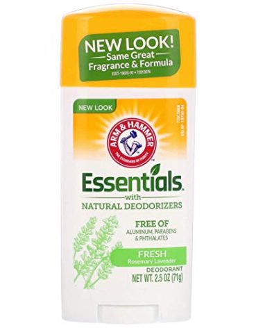 ARM & HAMMER Essentials Natural Deodorant Fresh 2.50 oz (Pack of 10)