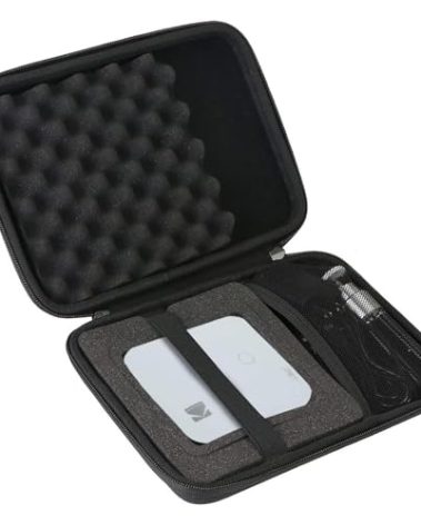 khanka Hard Travel Case Compatible with Kodak Luma 150/350 Pocket Projector - Portable Movie Projector, Case Only