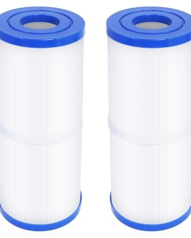Foifatt FC-2390 Spa Filter Replacement for Pleatco PRB50-IN Unicel C-4950 Filter, Hot Tub Filters Compatible with Guar-dian 413-212-02, 17-2380, 817-5000 Swimming Pool Filter, 2 Pack