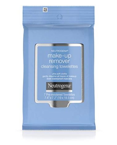 Neutrogena Make-Up Remover Cleansing Towelettes, 7 Count, Packaging May Vary