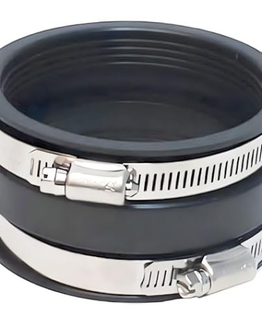 F02-2103 Flexible Coupler - 3" Flexible Coupler for RV and Camper Drainage Systems