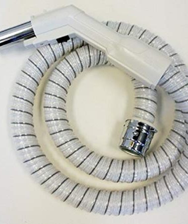 Replacement Hose for Electrolux Super J Hose with Pistol Grip and Rocker Switch with Machine End Fitting (Grey/White)