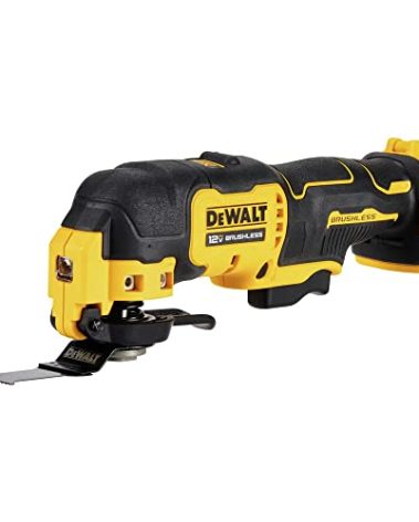 DEWALT XTREME 12V MAX Brushless Cordless Oscillating Tool with Blades and Adaptor, Bare Tool Only (DCS353B)