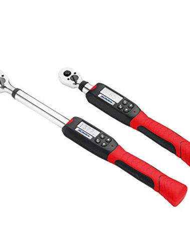 ACDelco ARM601-34 3/8” & ½” Heavy Duty Digital Torque Wrench Combo Kit with Buzzer and LED Flash Notification – ISO 6789 Standards with Certificate of Calibration