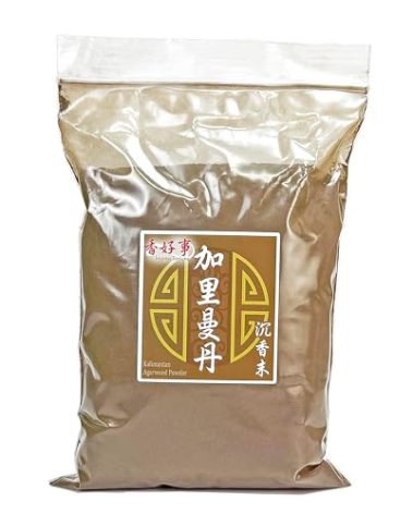 Incense Fortune - KA Kalimentan Agarwood Incense Powder 300g - Taiwan Seller - Suitable for Religious Practices, Ceremonies, Temple Rituals, Personal Home Use, or Meditation (1)