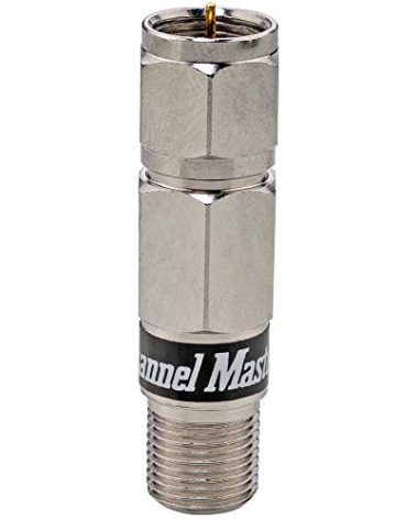 Channel Master TV Antenna Lightning Surge Suppressor – F-Type Coaxial in-Line Protector for Digital HDTV Antennas, Weatherproof, Low Loss, Protects Equipment from Power Surges