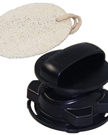 75257 Magnetic Stopper for Insinkerator InSinkErator Garbage Disposal 75052, 74094, 74052, 74275, (and Natural Loofah)- Black