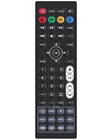 Replace Universal Waterproof Remote Control suitable for All Furrion Aurora Outdoor LED TV FDUF55CBR FDUF43CBR FDUF49CBR FDUF65CBR FDUP43CBR FDUP49CBR FDUP55CBR FDUP65CBR FDUF43CBS FDUF43CSA FDUF49CBS