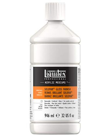 Liquitex Professional Soluvar Gloss Varnish, 946ml (32-oz)