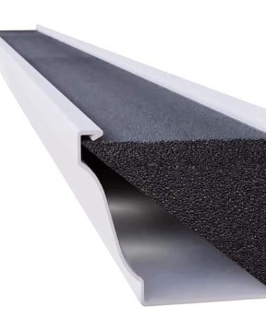 GutterStuff Original Gutter Guard - 5-Inch K Style Foam Gutter Filter Insert with Year Round Leaf Protection & Easy DIY Installation - GSK532-2