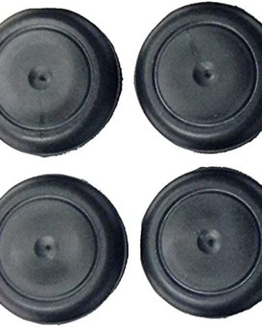 CAPLUGS - 3/4" - 0.75 inch Black Rubber Plugs for Flush Mount Body and Sheet Metal Holes - High Grade Thermoplastic Rubber Made in USA (10)
