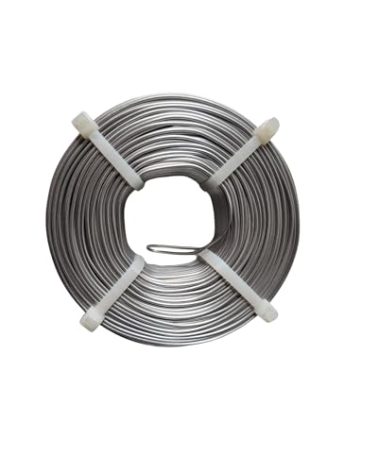 16 Gauge Stainless Steel Wire, 3.5 lb, 360 feet Coil, Made in USA, Strong, Malleable, Use for Gardening, Picture Hanging, DIY Projects, Rust-Proof & Corrosion-Resistant. > Click for Size Options.