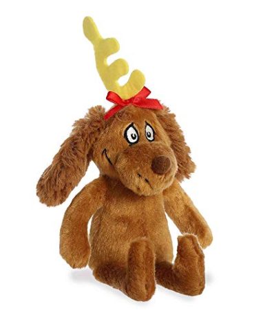 Aurora® Whimsical Dr. Seuss™ Max Stuffed Animal - Officially Licensed Plush for Imaginative Play - Perfect for Kids and Adults - Brown 8 Inches
