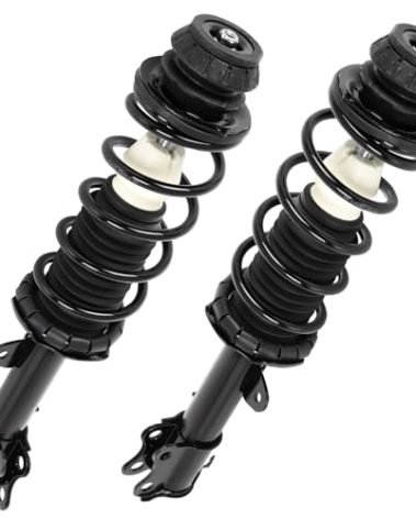 ASAPE 2PCS Front Complete Struts Assembly w/Coil Spring Fit for 2013 2014 2015 2016 2017 2018 2019 for Nissan Versa Shock Absorber Assembly Replace OE 1333584L 1333584R