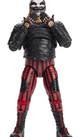 Mattel WWE Ultimate Edition Action Figure & Accessories Set, "The Fiend" Bray Wyatt 6-inch Collectible with 30 Articulation Points, Swappable Pieces & Entrance Gear