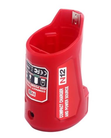 12Volts Battery Charger for 12V Heated Jacket, 48-59-1201 49-24-2310 USB Power Source Compatible with 48-11-2420 48-11-2411 48-11-2401 Lithium-ion Battery Charging Adapter