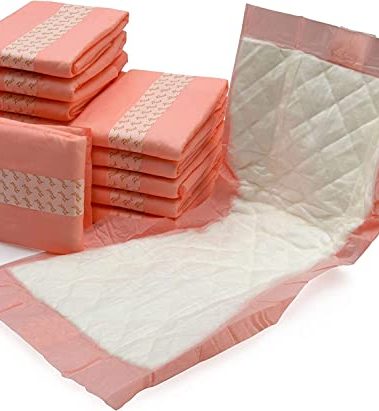 Vakly Extra Large Postpartum Maternity Pads [20 Pack] Hospital Style Super-Absorbent Contoured Pad Liners - 7" Wide X 14" Long - Heavier Overnight Post Birth Protection for Women - Incontinence Liners