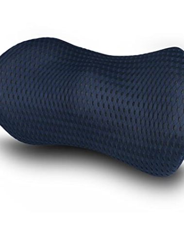 BUILOG Lumbar Support Pillow for Office Chair,Car Seat Lower Back Support Memory Foam,Lower Back Pain Relief Lumbar Pillow for Sleeping Rest,Travel,Couch