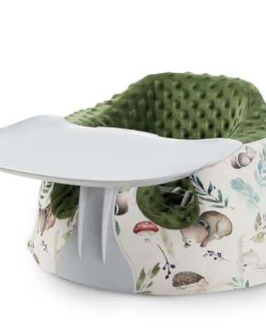 Seat Cover and Tray Sets Accessory Compatible with Bumbo Floor Seat for Baby,Breathable Accessory Compatible with Baby Seat - Easy to Install and Remove