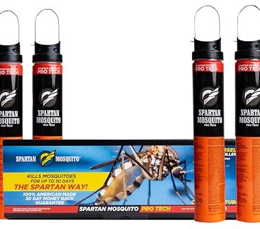 Spartan Mosquito Pro Tech - 1 Acre Pack 4 Tubes (2 Boxes) 100% American Made