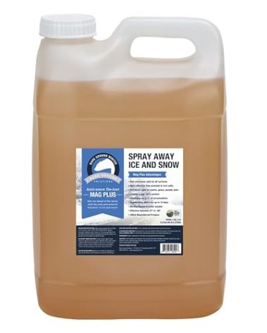 Bare Ground BG-2.5P All Natural Anti-Snow Liquid De-Icer, 320 oz (2.5 Gallons)
