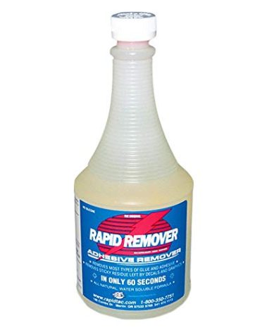 Rapid Tac Rapid Remover Adhesive Remover for Vinyl Wraps Graphics Decals Stripes (32oz)