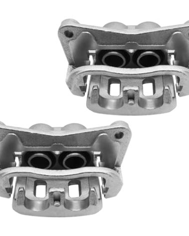 GAIASURGE Front Brake Caliper with Bracket Compatible with 2001-2002 Subaru Outback, 2002 Legacy, 2002 Impreza, Front Driver and Passenger Side Brake Caliper 19-B1949A & 19-B1948A