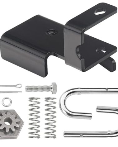 683-0254B-0637 Black Left Hand Deck Hanger Bracket Assembly, Replaces 683-0254-0691 683-0254B-0606 683-0254B-4033, Compatible with MTD Troy-Bilt Lawn Mower, Fits Molde RZT50 i1050 RZT-50 ZTT50 VT