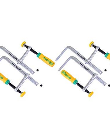 MICROJIG Matchfit DVC-538K2_K2 Dovetail Clamps Set With Soft-Grip Handle, 2-Piece, 2-Pack