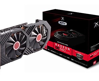 XFX Radeon RX 580 GTS XXX Edition 1386MHz OC+, 8GB GDDR5, VR Ready, Dual BIOS, 3xDP HDMI DVI, AMD Graphics Card (RX-580P8DFD6)
