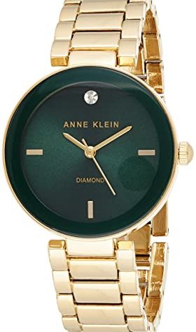 Anne Klein Women's Genuine Diamond Dial Bracelet Watch